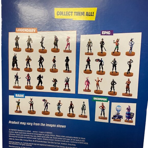 Fortnite 3-Pack Stampers Collectible Figures With Legendary Epic & Rare Characte - Picture 4 of 4